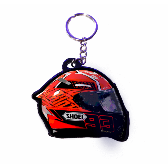 llaveros cascos de moto 2d
